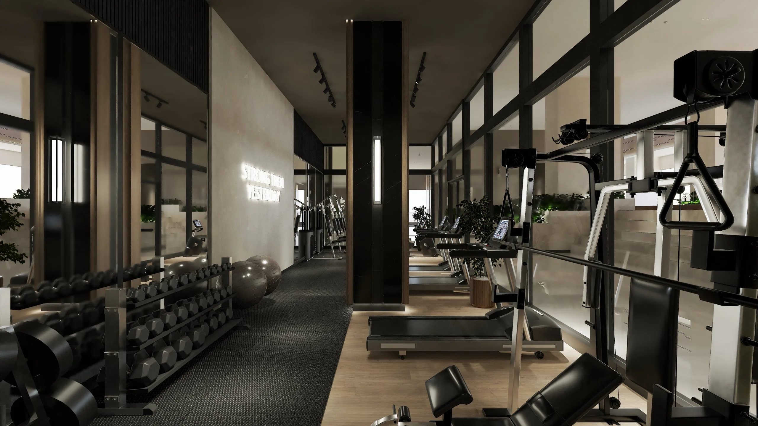 Colonial Infinite @ edumetro, Subang Jaya — gymnasium (artist's impression)