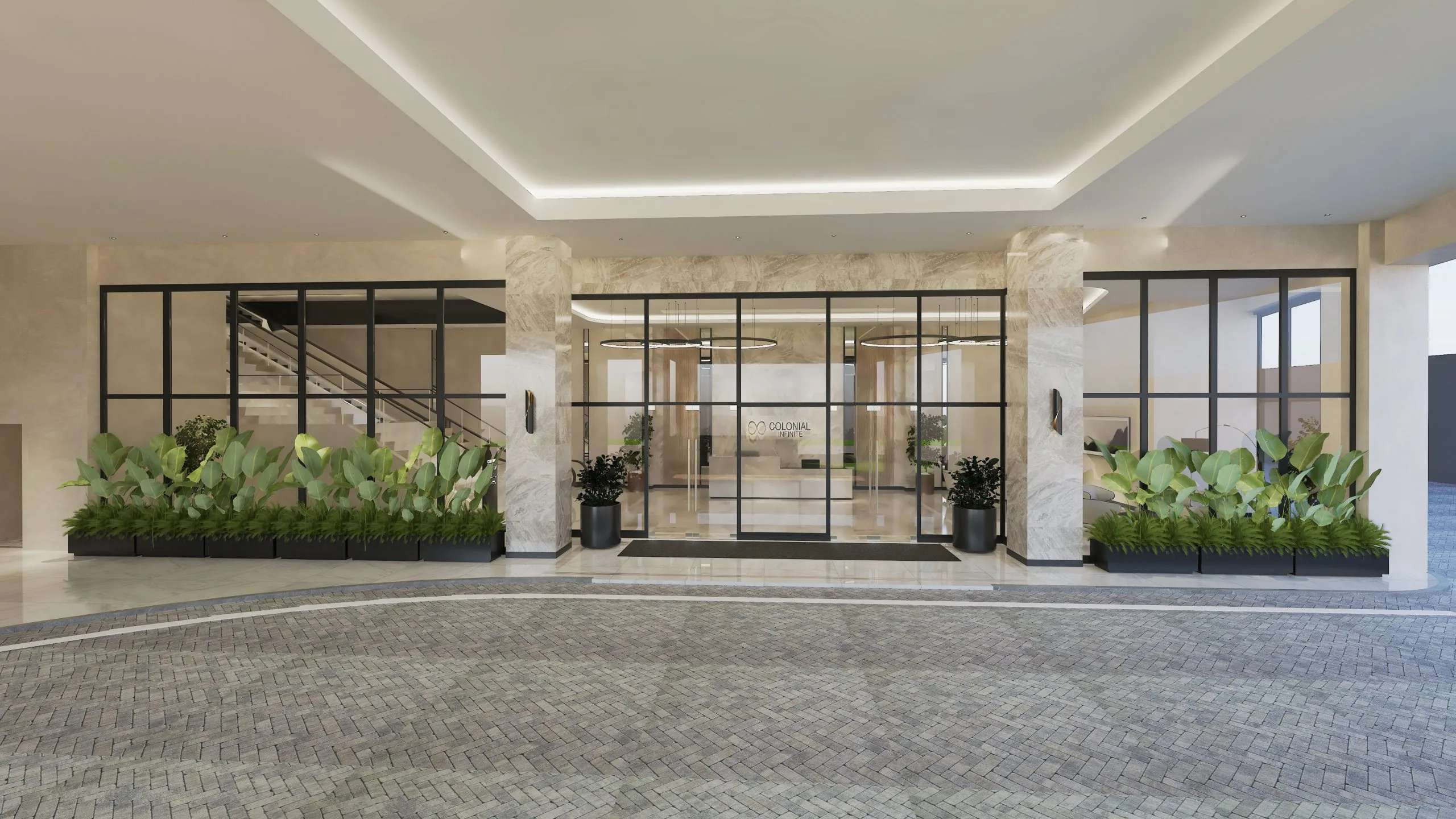 Colonial Infinite @ edumetro, Subang Jaya — lobby lounge (artist's impression)