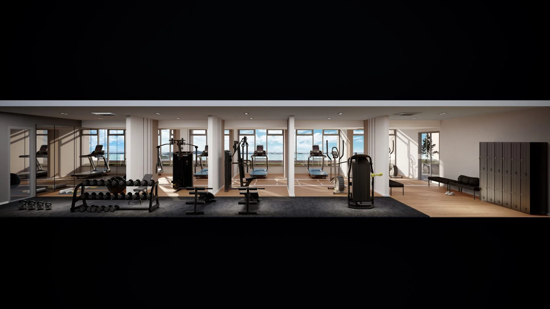 Level 7 gymnasium artist’s impression at D’Nuri Residences @ Kwasa Damansara (Residensi Seri Nuri) by EXSIM MX4 Sdn Bhd, Kwasa Damansara, Petaling, Shah Alam, Selangor