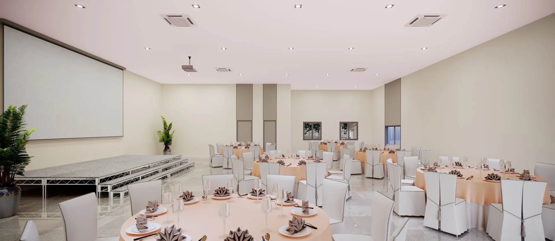 Multi-purpose hall (MPH) artist’s impression at D’Nuri Residences @ Kwasa Damansara (Residensi Seri Nuri) by EXSIM MX4 Sdn Bhd, Kwasa Damansara, Petaling, Shah Alam, Selangor