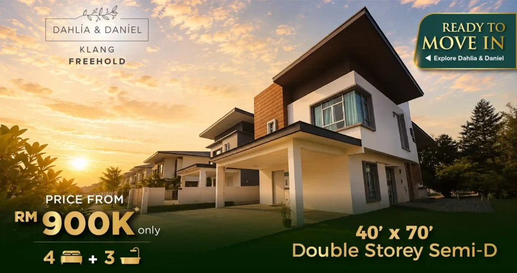 Dahlia & Daniel，Taman Seri Residensi，North Klang —— 报备名称 <code>Seri Resi Ph3a - Dahlia & Daniel</code>，在册编号 <code>14239-6</code> —— <b>一个在册登记、两个单位类型代号、一个页面</b>：<b>比合约交屋日期提早大约7周半交屋，而且没有申请、也没有获批任何延期</b>（<code>CCC 18/06/2025</code>、交屋19/06/2025，对合约日期11/08/2025，<code>pindaanTempohSerahKosong: Tidak</code>）—— <b>64</b>间两层住宅，报备类型是<b><code>Rumah Berkembar</code>，即半独立式</b>，营销上称为「linked bungalow」，走 <code>Jadual G</code>、持个别永久地契，持牌开发商 <b>NEU ESTATES SDN BHD</b>（Titijaya Land Berhad 的子公司），报备法定售价区间 <b>RM1,086,000 – RM1,961,000</b>，<code>Daerah Klang</code>，雪兰莪