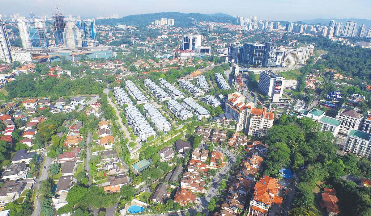 North view at Damansara Fifty6 by Damansara Fifty6 Sdn. Bhd., Bukit Damansara, Damansara Heights, Kuala Lumpur, Federal Territory of Kuala Lumpur - compass direction exactly as the developer titles it; the source does not state whether it is a photograph or a render, nor whether it looks out from the building or at it