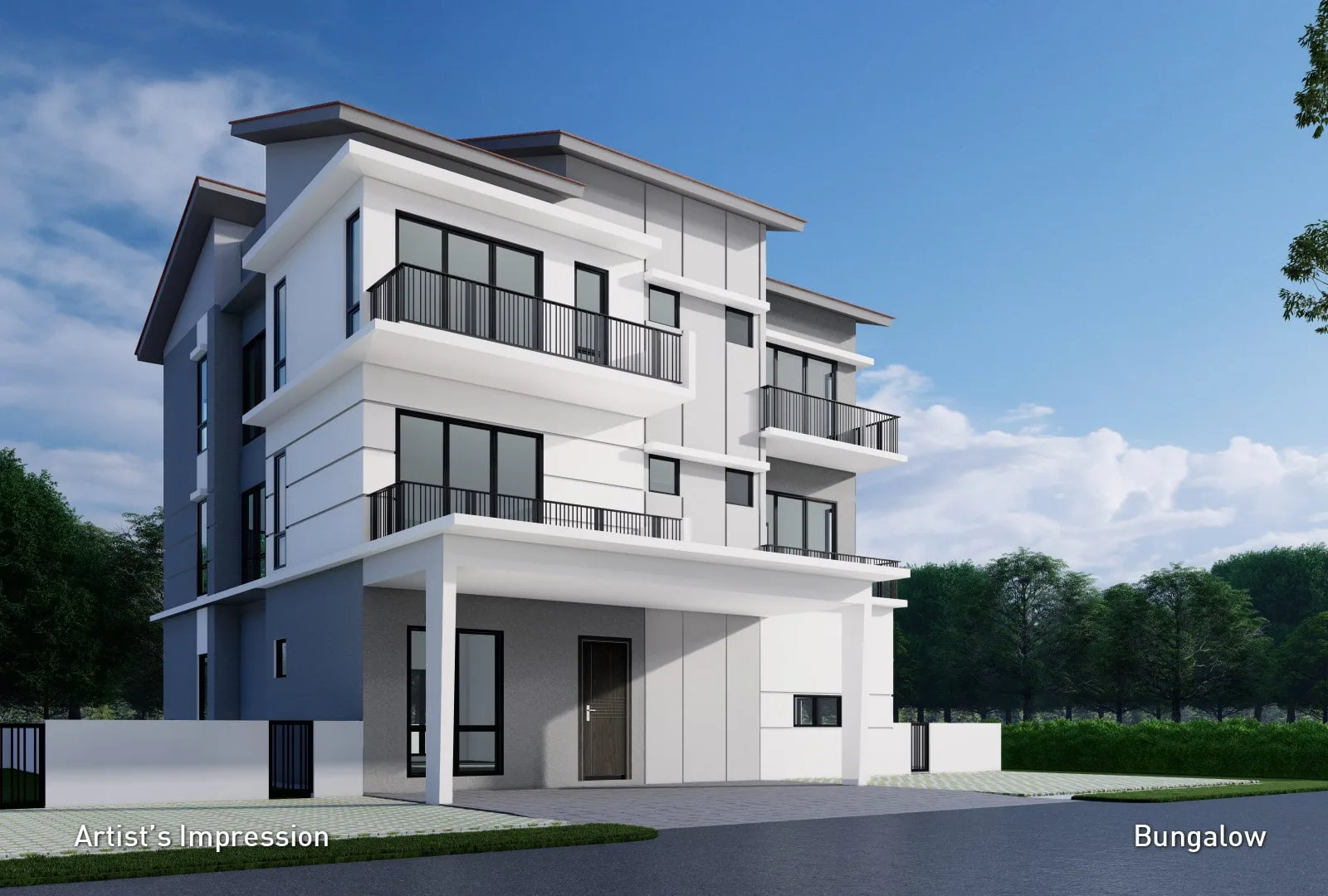 Phase 1 three-storey semi-detached and detached homes at Daya Residence @ Kwasa Damansara by TSR Development Sdn Bhd, Kwasa Damansara, Daerah Petaling, Shah Alam, Selangor