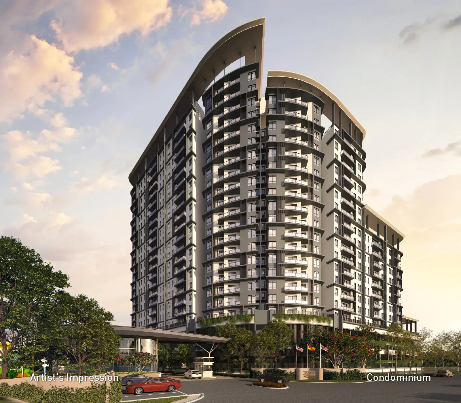 Phase 2 twenty-four-storey condominium at Daya Residence @ Kwasa Damansara by TSR Development Sdn Bhd, Kwasa Damansara, Daerah Petaling, Shah Alam, Selangor