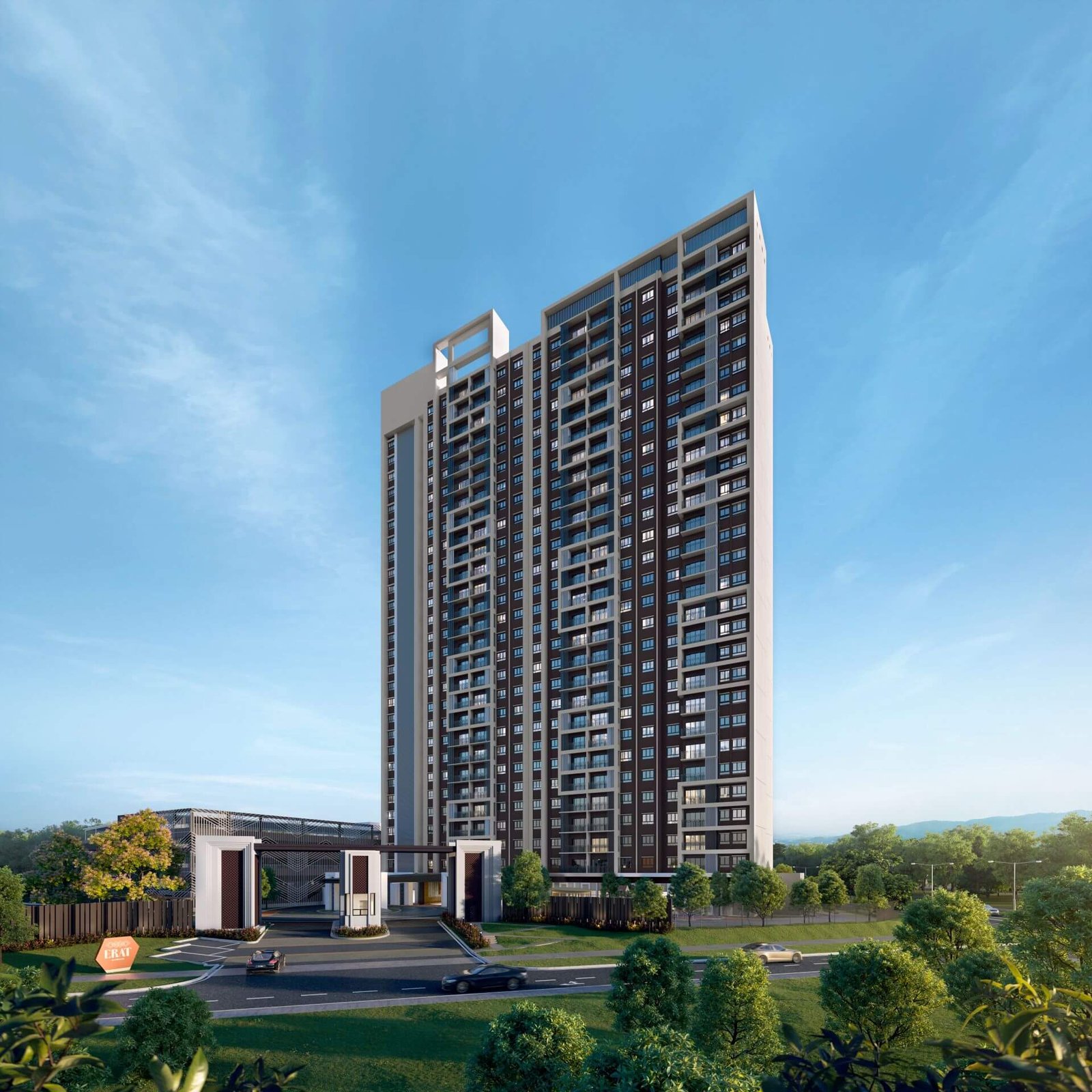 Erat Residence @ Alam Impian by Suntrack Development Sdn Bhd, Seksyen 35, Alam Impian, Daerah Klang, Shah Alam, Selangor — building facade (developer's artist impression)