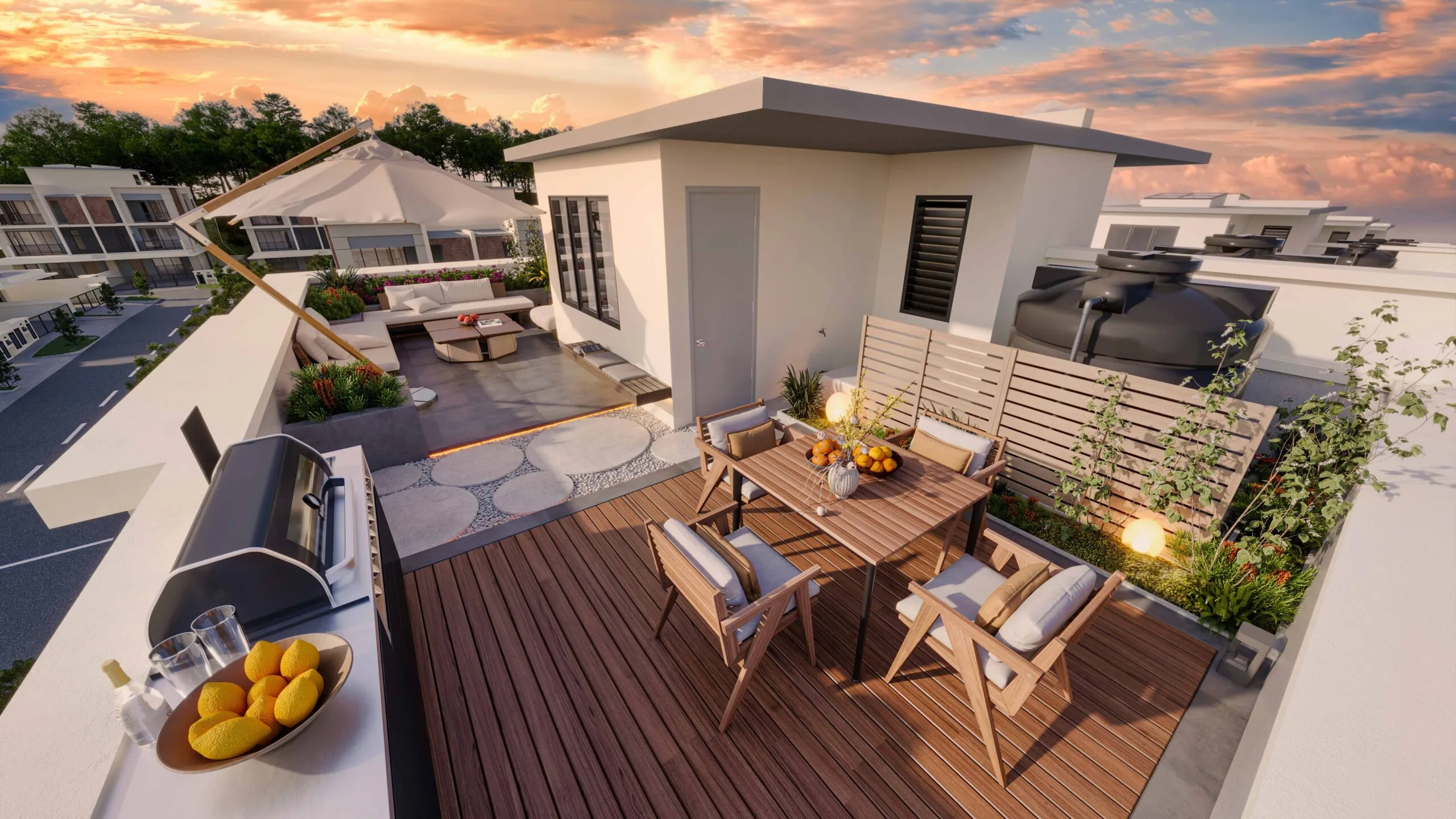 Erica Residence, Bandar Bukit Puchong — rooftop sky deck (artist's impression)