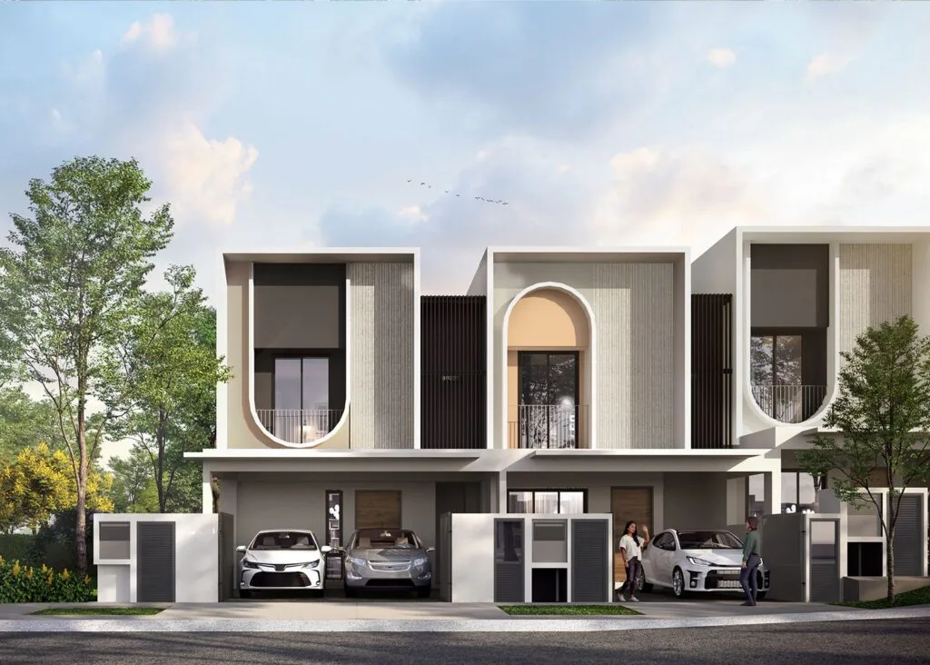Gardens Park @ Kuang / Rawang, Selangor — Astor (14542-5/-6) and Elgar (14542-7)