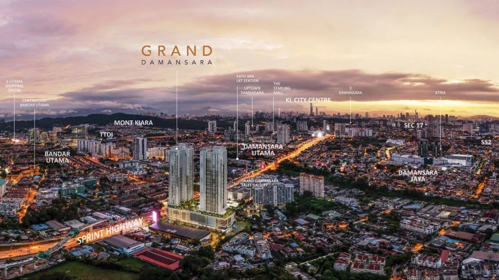 GRAND DAMANSARA @ Petaling Jaya — registered <code>GRAND DAMANSARA</code>, register code <code>30249-1</code>, <b>330 units: 220 <code>Pangsapuri Servis</code> + 110 <code>SOHO</code></b>, <b><code>Jadual H</code> on ALL 330 — the SOHO units INCLUDED</b>, <b>vacant possession moved by an APPROVED 12-month extension from 03/08/2026 to 03/08/2027</b> — licensee <code>GRAND GLOBAL HEIGHTS DEVELOPMENT SDN. BHD.</code>, off the Sprint Highway, Daerah Petaling, Selangor