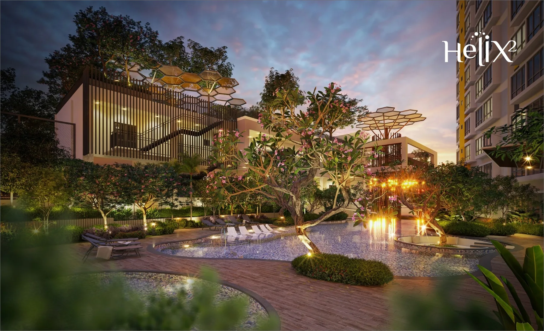 Project card image published on the developer own home page with the caption Helix2 and no subject stated at Helix2 @ PJ South (Residensi Heliks, KPKT 30099-1) by Eupe PJ South Development Sdn Bhd, PJS 5, Bandar Petaling Jaya Selatan, Daerah Petaling, Petaling Jaya, Selangor