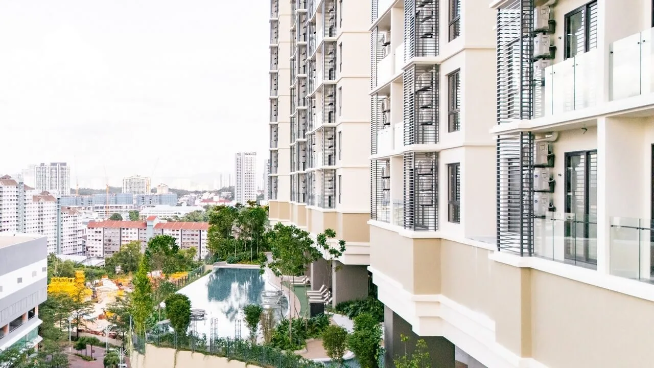 Dated photograph 1 of the completed building at Laurel Residence @ Bangsar South by Sunny Uptown Sdn Bhd, Bangsar South, Kerinchi, Kuala Lumpur, Federal Territory