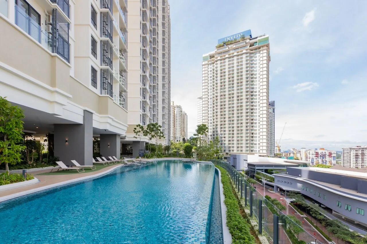 Dated photograph 4 of the completed building at Laurel Residence @ Bangsar South by Sunny Uptown Sdn Bhd, Bangsar South, Kerinchi, Kuala Lumpur, Federal Territory