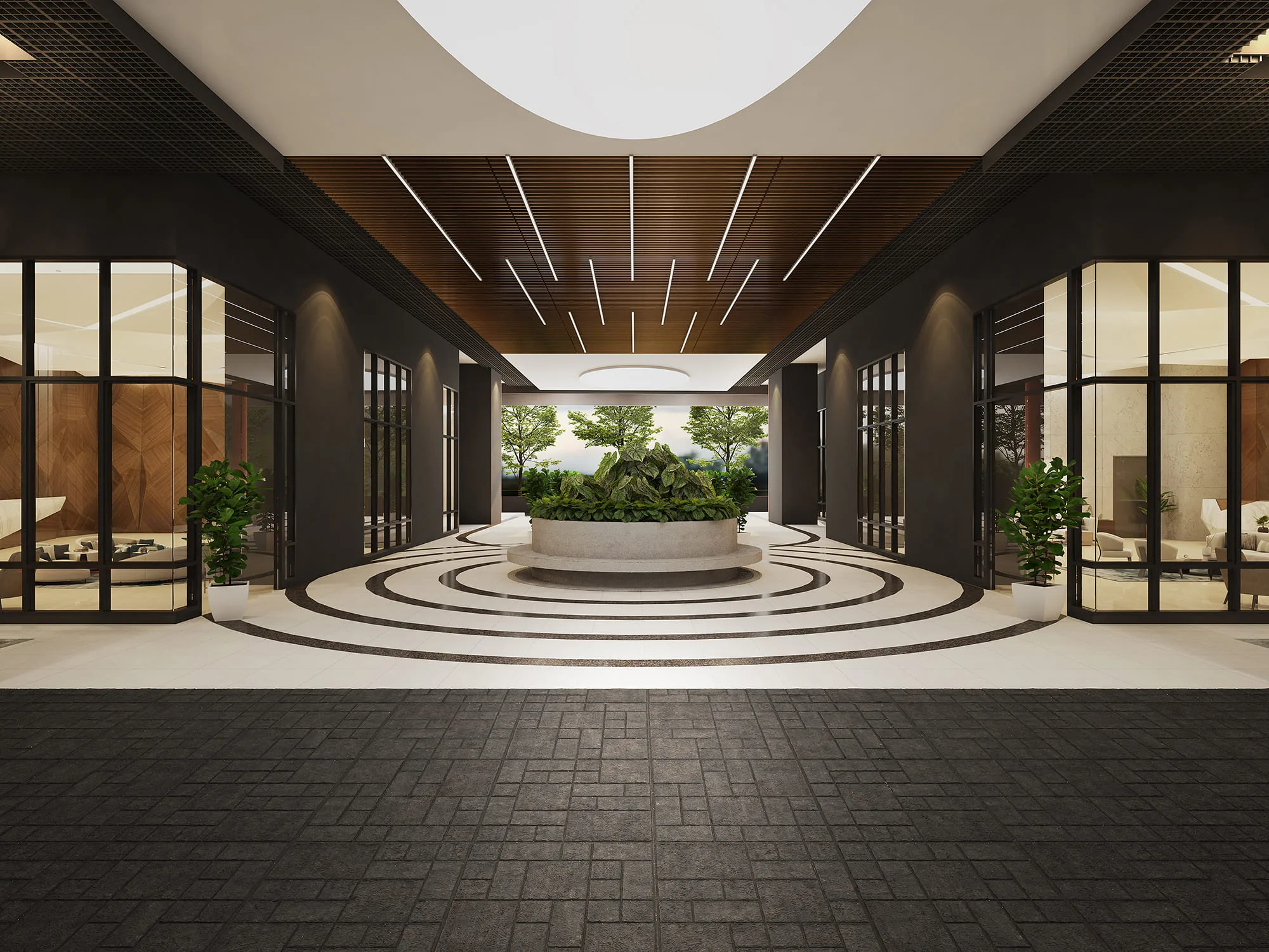 Drop-off lobby artist’s impression at Laverra @ Bandar Sri Damansara by Sri Damansara Sdn Bhd (110516-H), a subsidiary of Land & General Berhad, Bandar Sri Damansara, Petaling, Petaling Jaya, Selangor