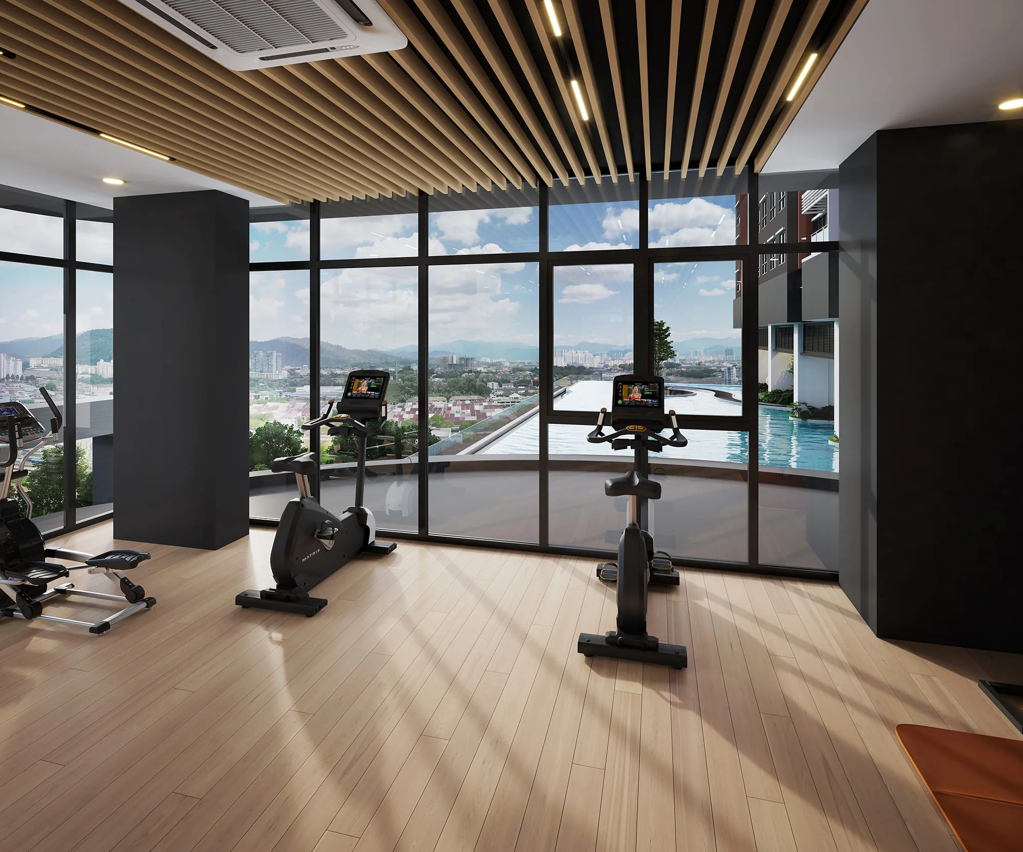 Gymnasium artist’s impression at Laverra @ Bandar Sri Damansara by Sri Damansara Sdn Bhd (110516-H), a subsidiary of Land & General Berhad, Bandar Sri Damansara, Petaling, Petaling Jaya, Selangor