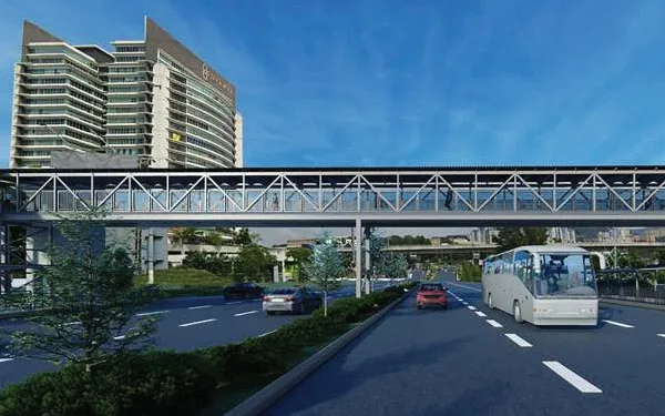 Proposed covered pedestrian walkway to the MRT station, artist’s impression at Livista @ Bandar Sri Damansara by Sri Damansara Sdn Bhd (110516-H), Bandar Sri Damansara, Petaling, Petaling Jaya, Selangor