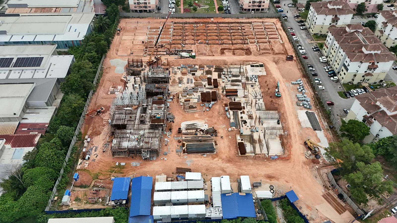 Site progress, September 2026 at MTD Sutera Vista Residences by Modal Ehsan Sdn. Bhd., Taman Sutera, Hulu Langat, Kajang, Selangor