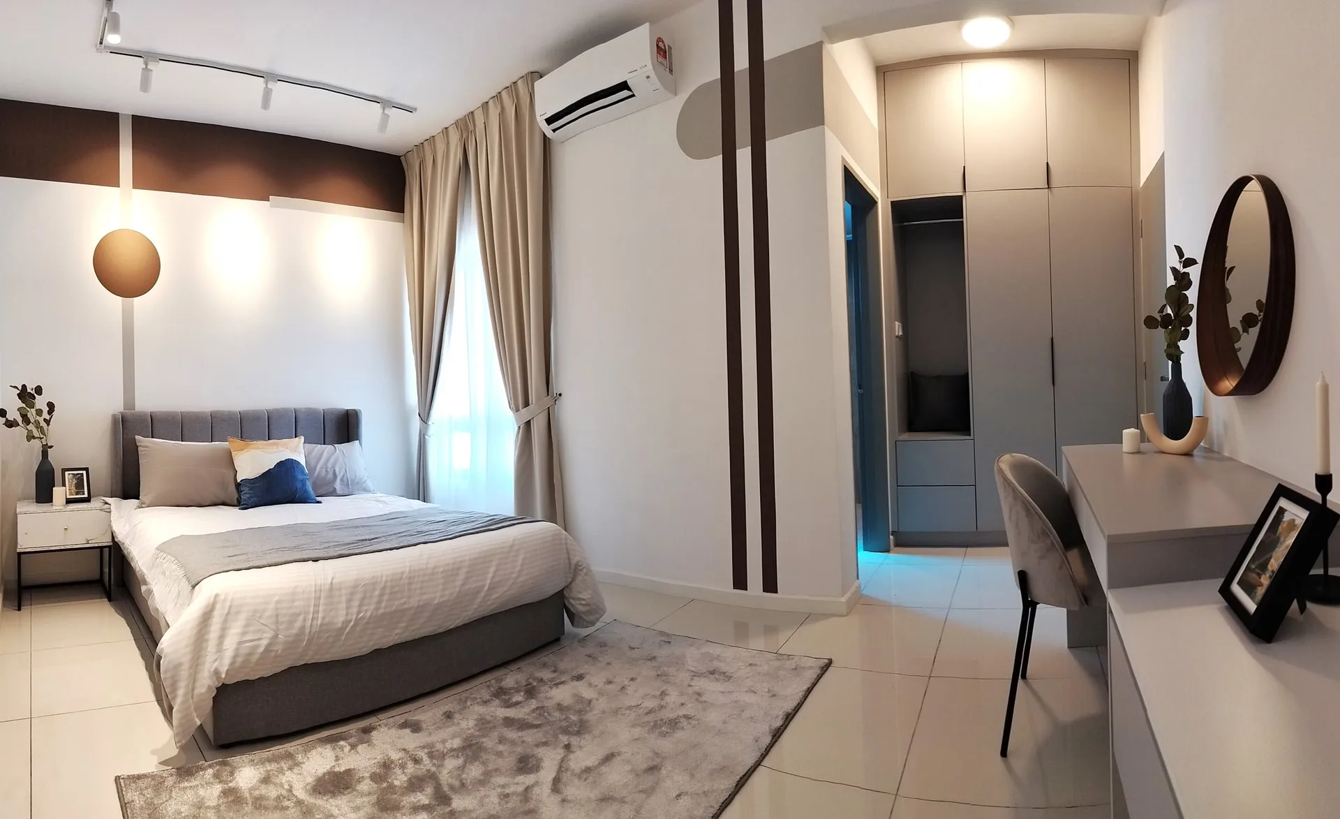 Show unit at Mahogany Residences by Everest Pioneer Sdn. Bhd., Kota Damansara, Petaling Jaya, Daerah Petaling, Selangor - room not stated by the source