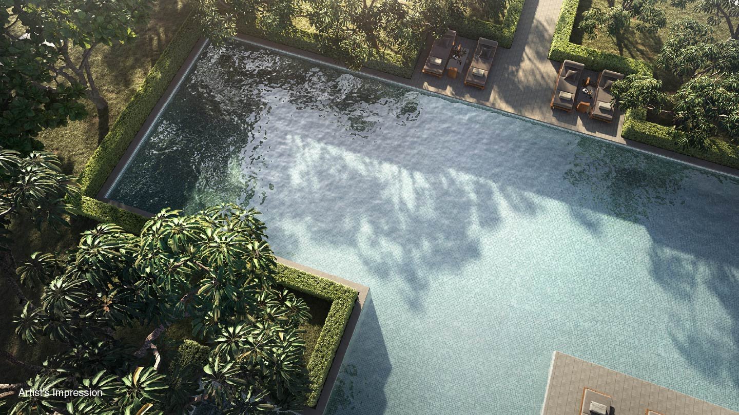 Swimming pool at Myra Senja @ Subang 2 by Myra Land Sdn Bhd, Pekan Baru Subang, Daerah Petaling, Shah Alam, Selangor