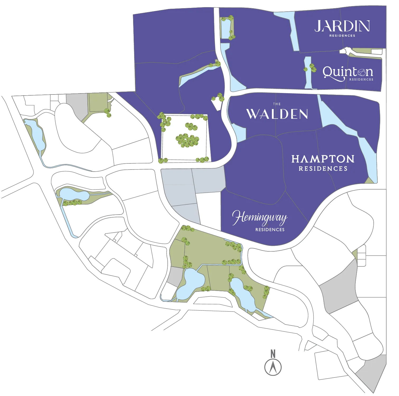 North Haven — master plan of the 516-acre enclave inside Bandar Seri Coalfields (developer's figure)