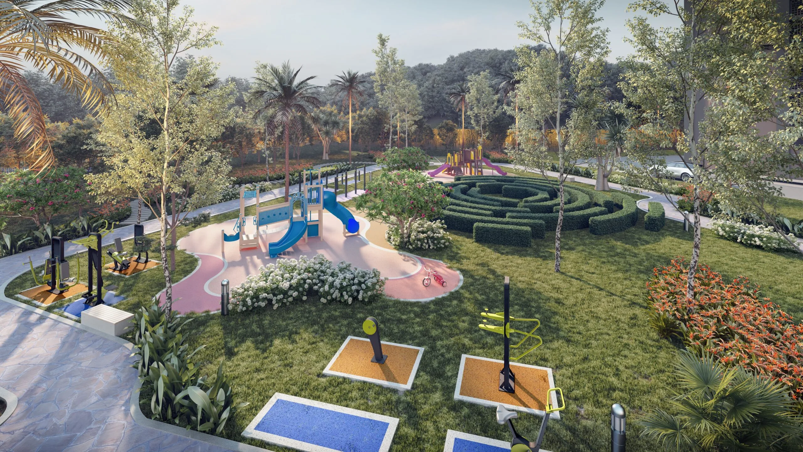 Children playground at Residensi Dedaun by UDA Land Sdn Bhd, Bandar Tun Hussein Onn, Hulu Langat, Cheras, Selangor
