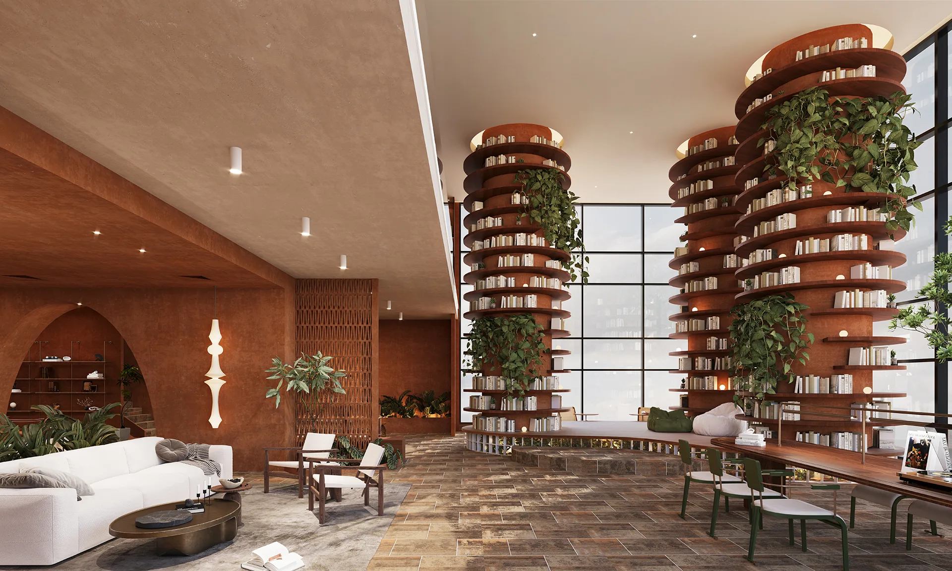 SCP Westfield Residences, USJ 1 Subang Jaya — co-working lounge (artist's impression)