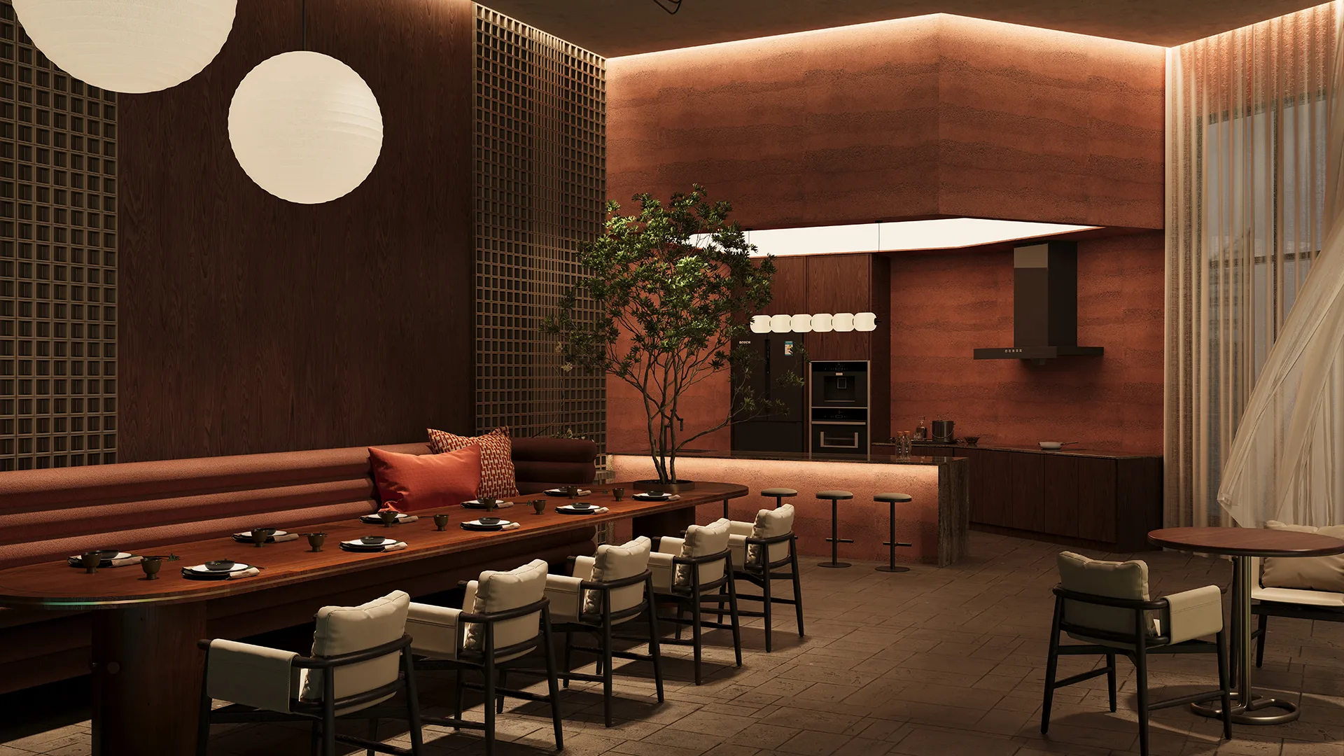 SCP Westfield Residences, USJ 1 Subang Jaya — communal kitchen (artist's impression)