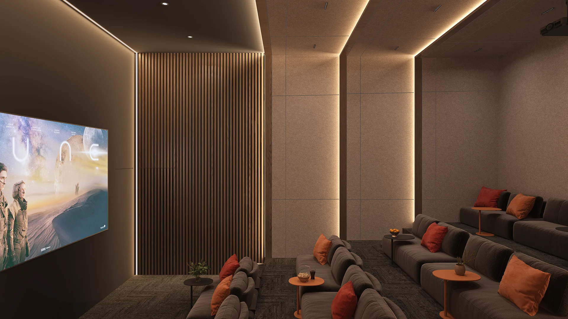 SCP Westfield Residences, USJ 1 Subang Jaya — mini theatre (artist's impression)