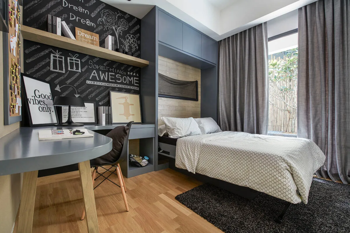 Sentral Suites, KL Sentral — Type B interior, 812 to 858 sq ft, 2 bedrooms (artist's impression)