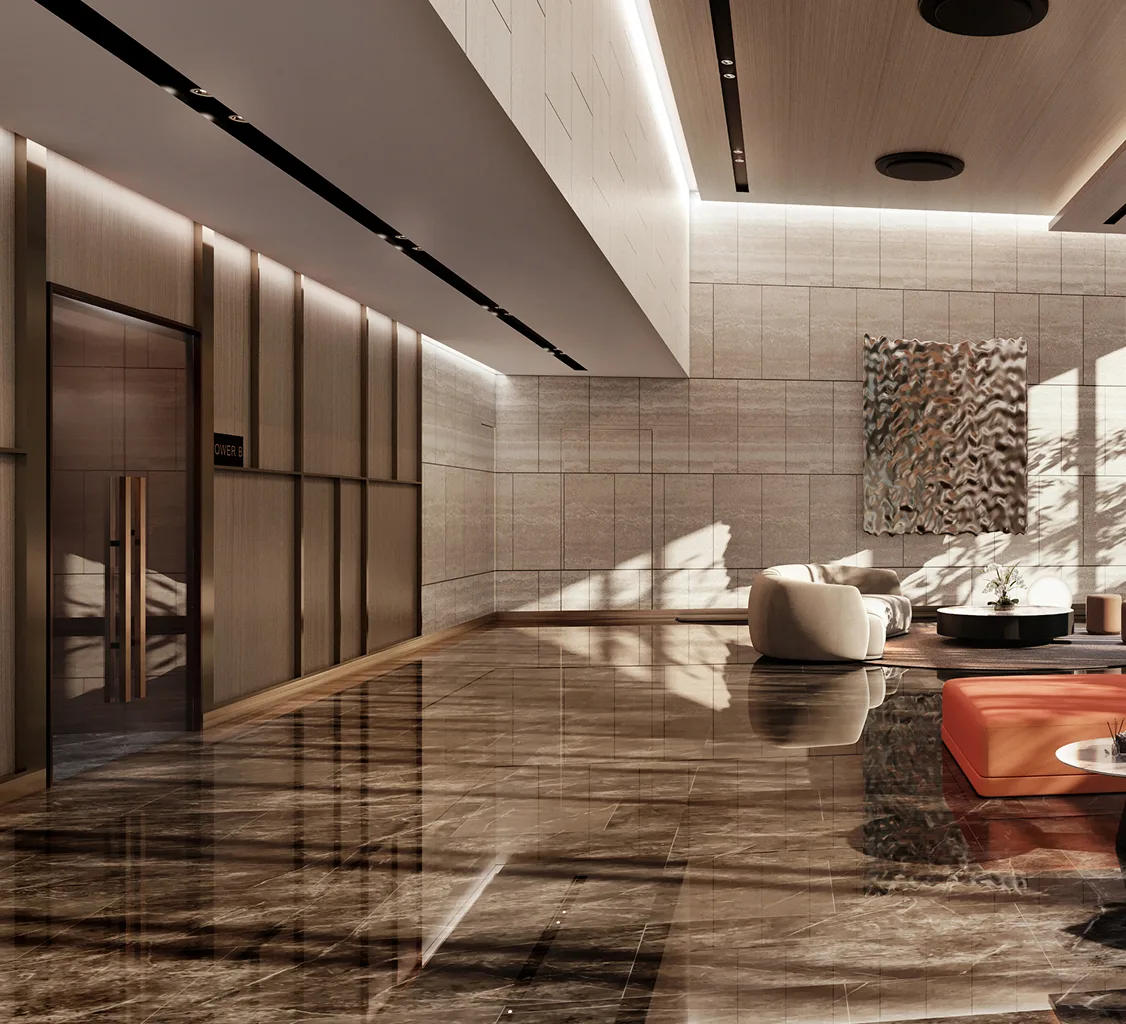 Grand Lobby at Skyline Kuchai by L & T Realty Sdn. Bhd., Kuchai Lama, Daerah Kuala Lumpur, Kuala Lumpur, Wilayah Persekutuan Kuala Lumpur