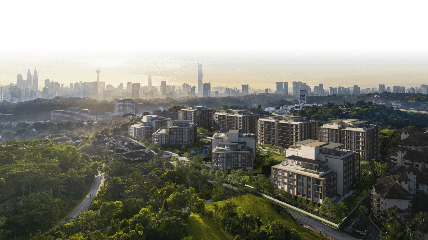 Site plan of the development and its surrounding neighbourhood at EDEN Taman Duta (registered RESIDENSI EDEN) by BRDB Developments Sdn Bhd, Jalan Gallagher, Taman Duta / Bukit Tunku, Daerah Kuala Lumpur, Kuala Lumpur, Wilayah Persekutuan