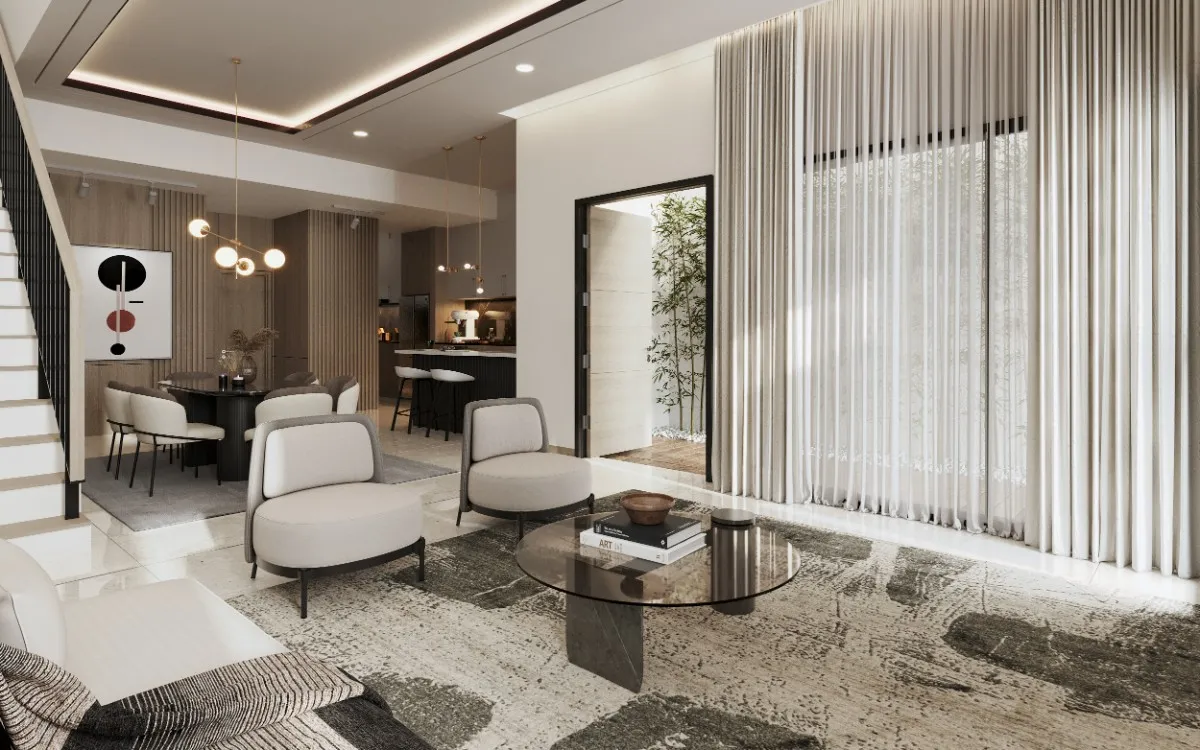 Type B dining area, confirmed by the developer content management system as Dining Type B_003 at Tilia, Encorp Cahaya Alam, Seksyen U12, Shah Alam, Selangor, by Must Ehsan Development Sdn Bhd