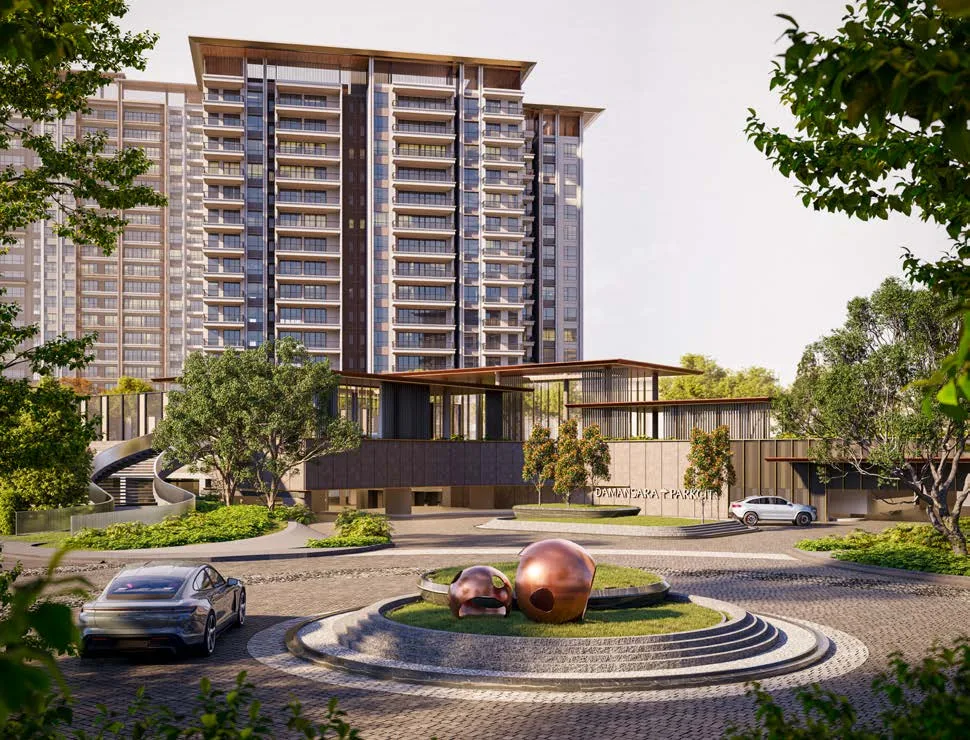 CondoVillas arrival experience at Zenia @ ParkCity Damansara by ParkCity Damansara Sdn Bhd, ParkCity Damansara township, Daerah Petaling, Petaling Jaya, Selangor