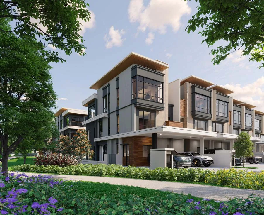 Three-storey ParkHomes strata terraces at Zenia @ ParkCity Damansara by ParkCity Damansara Sdn Bhd, ParkCity Damansara township, Daerah Petaling, Petaling Jaya, Selangor