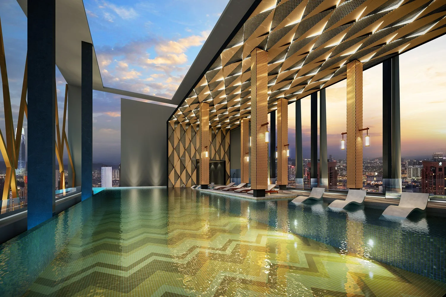 Glitz Pool at Branniganz Suites @ Bukit Bintang by Lembaran Beruntung Sdn Bhd, Jalan Imbi, Bukit Bintang, Kuala Lumpur, Federal Territory of Kuala Lumpur
