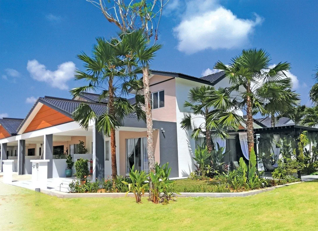 Double-storey terrace show house at Sierra Beringin, Gopeng, Perak