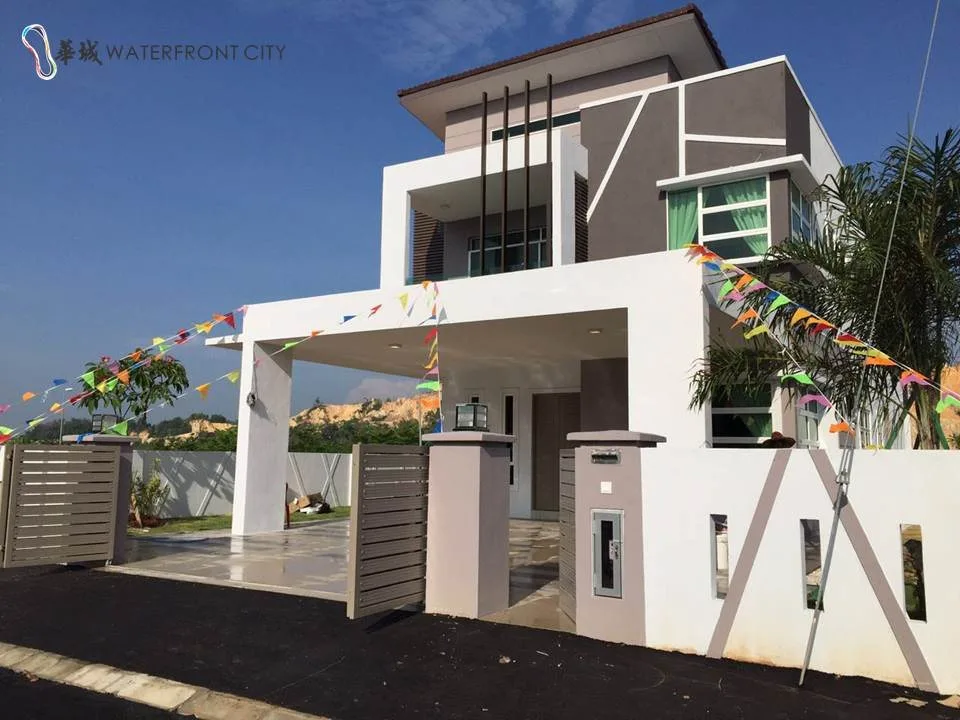 Double-storey bungalow design (Manor) at Clearwater Bay Resort by Sunrise Palace Sdn Bhd, Waterfront City, Bandar Lahat Mines, Lahat, Ipoh, Perak