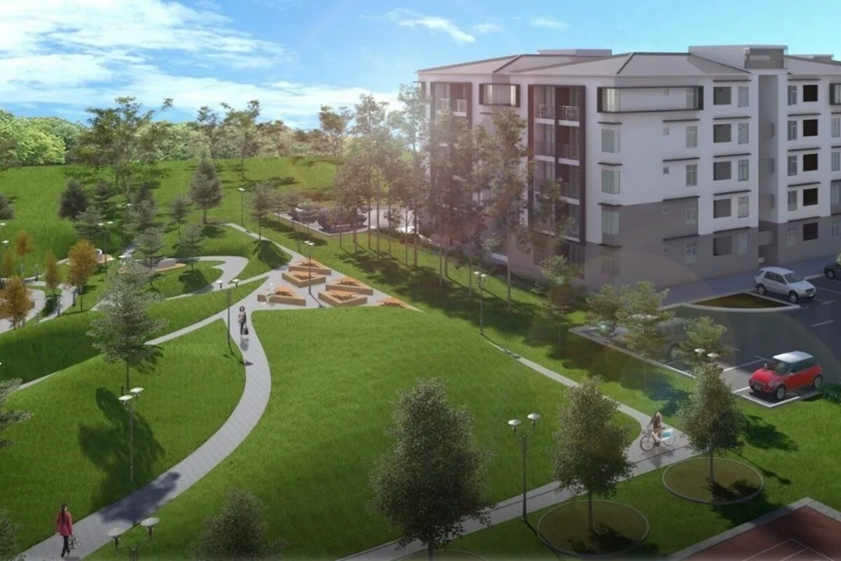 沙巴斗亚兰 Telipok E Residence 园景公园与步道效果图（发展商手册）