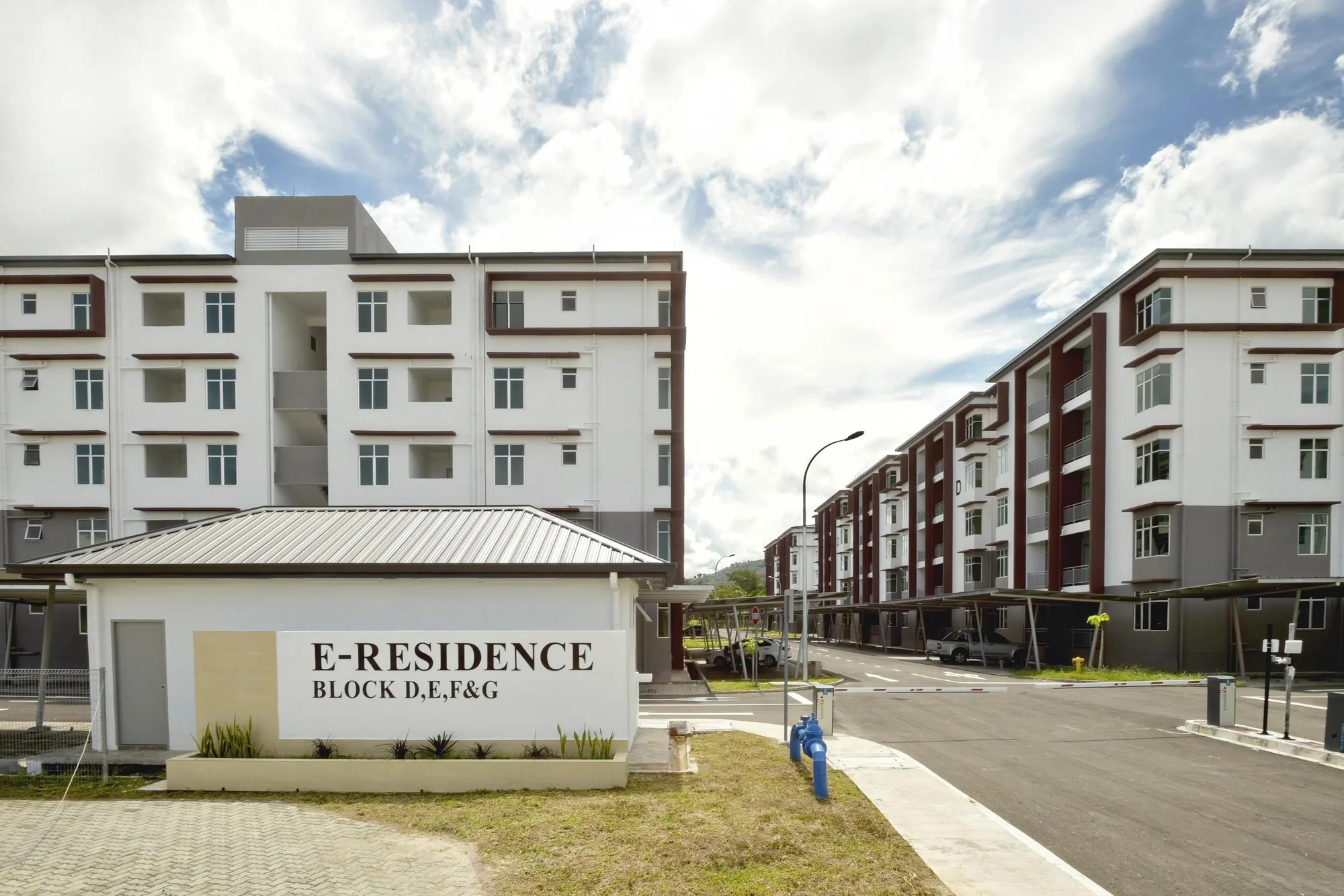 沙巴斗亚兰 Telipok E Residence 已完工的第 1B 期 D、E、F、G 座实景照片（发展商手册）