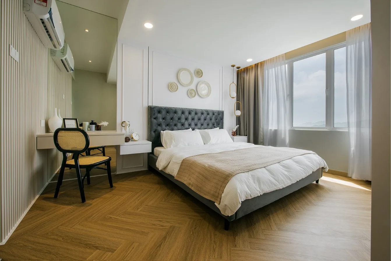 Emerald Residence show unit bedroom, Teluk Kumbar, Penang