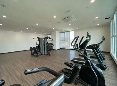 Gymnasium on the facility floor of ICC Suites by Sycal ICC Properties Sdn Bhd, Ipoh, Perak