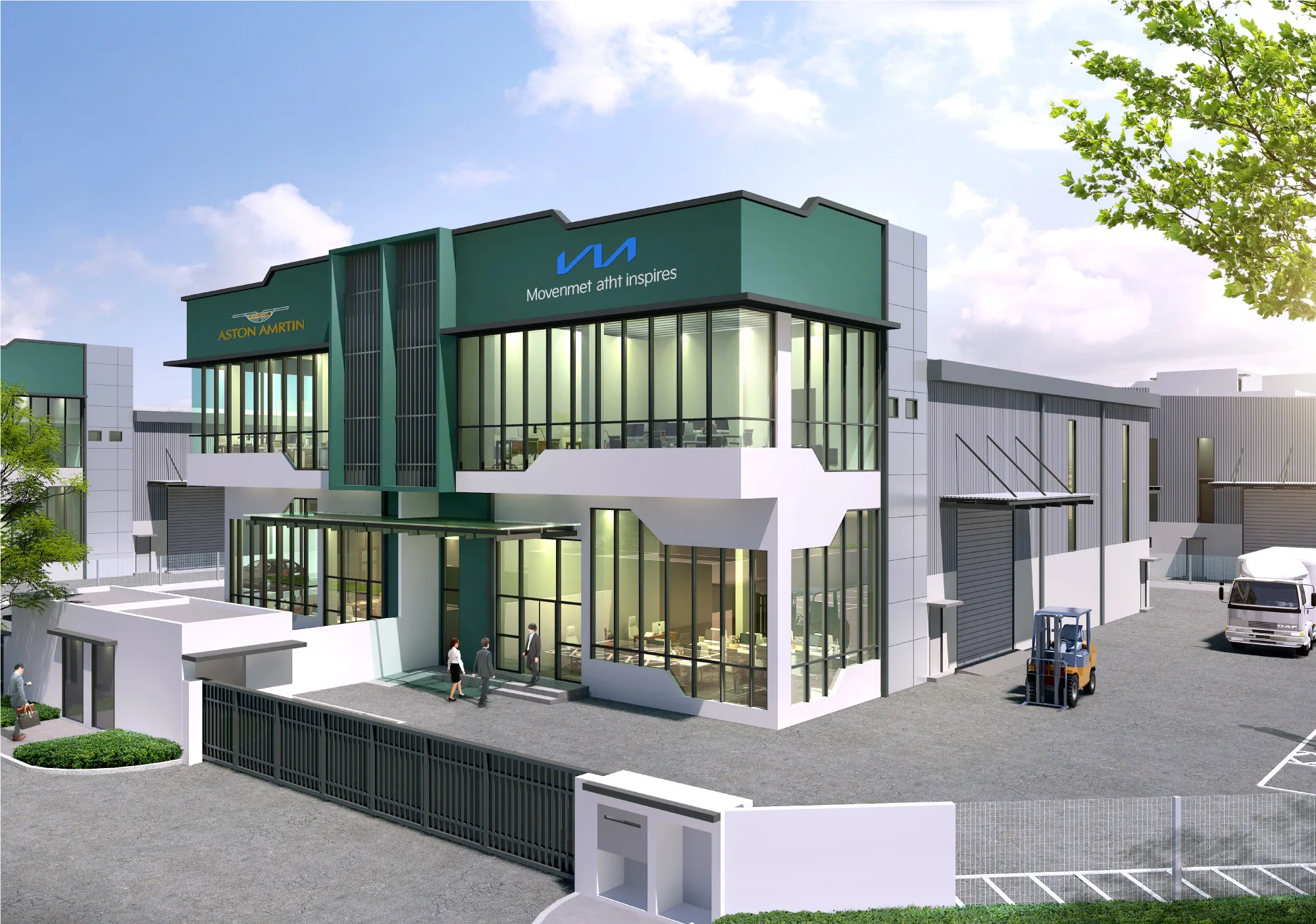 Ideal Business Hub 半独立式厂房发展商官方图片，槟城柏淡