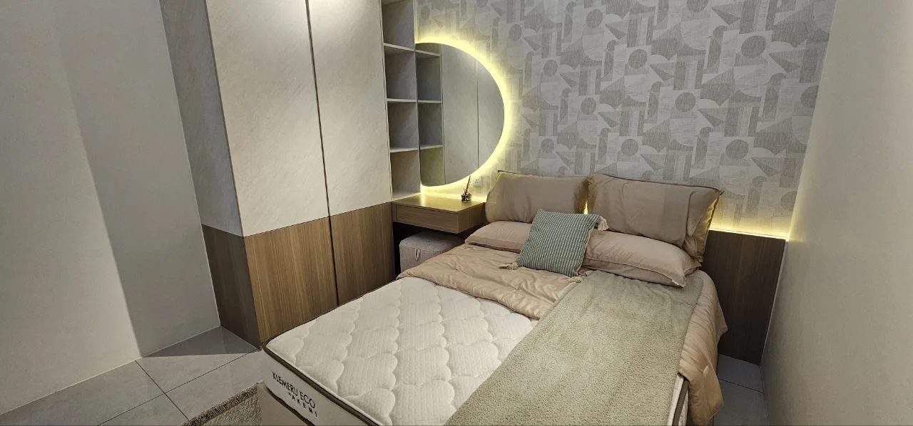 Bedroom in the Klemeru Phase 4 show house, Chepor, Ipoh, Perak