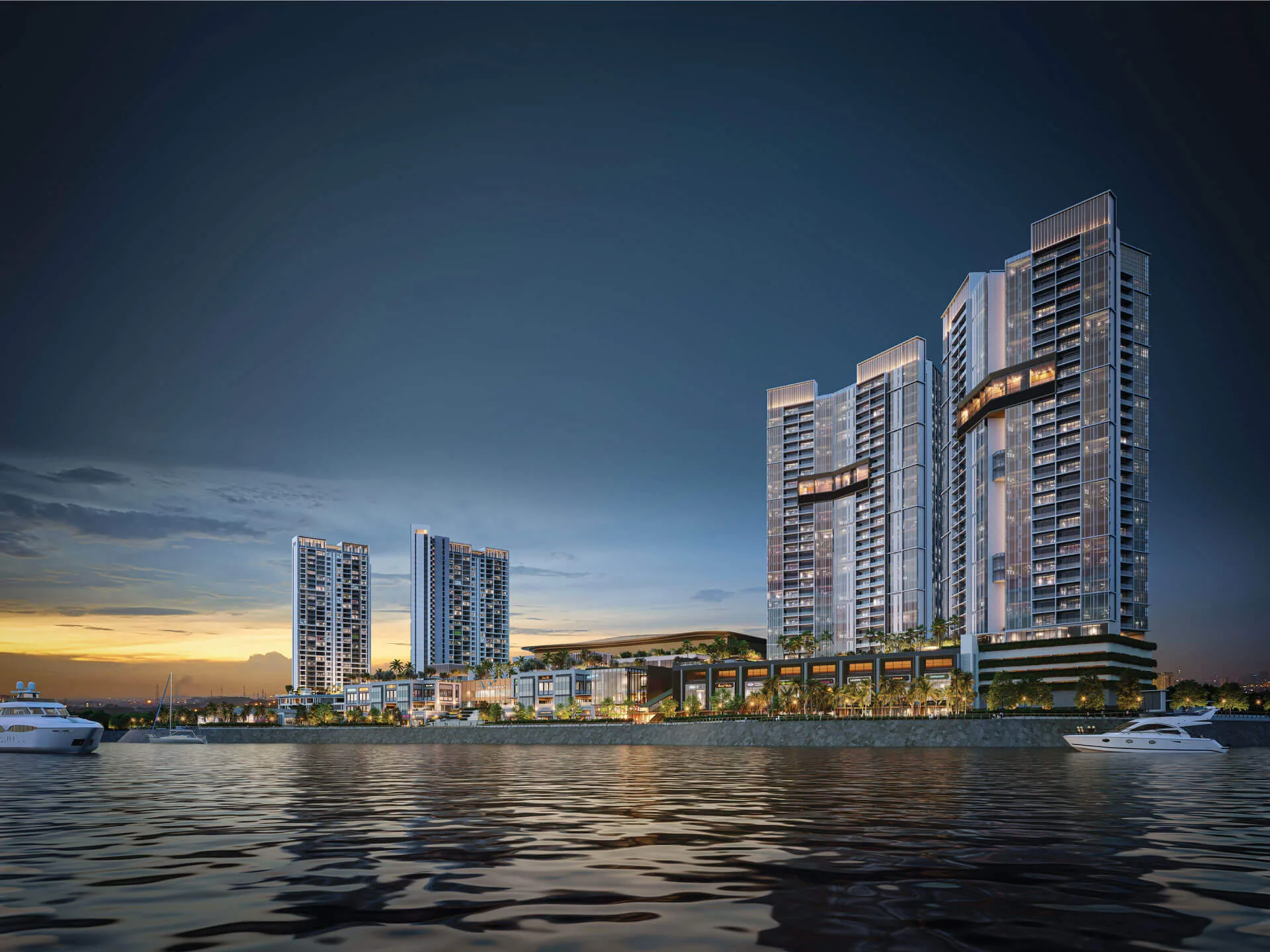 Lightwater Residences at The Light City, Gelugor, Penang — official image from the developer's project page