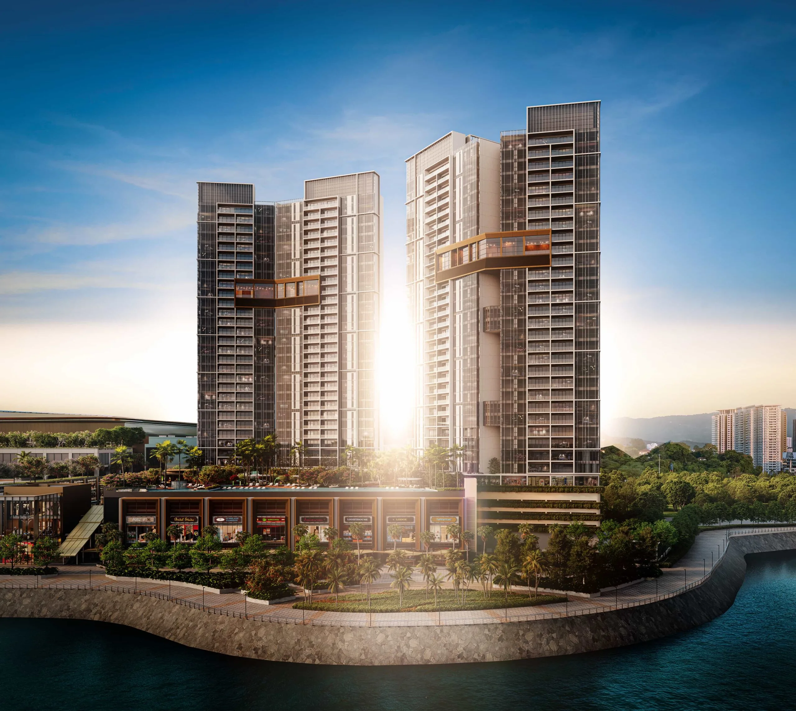 Lightwater Residences — image from the project section of the developer's page, The Light City, Penang