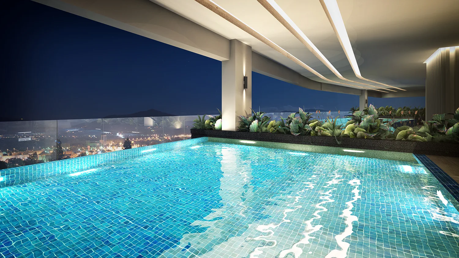 MARC Residences swimming pool, Bukit Mertajam, Penang — official image from the developer