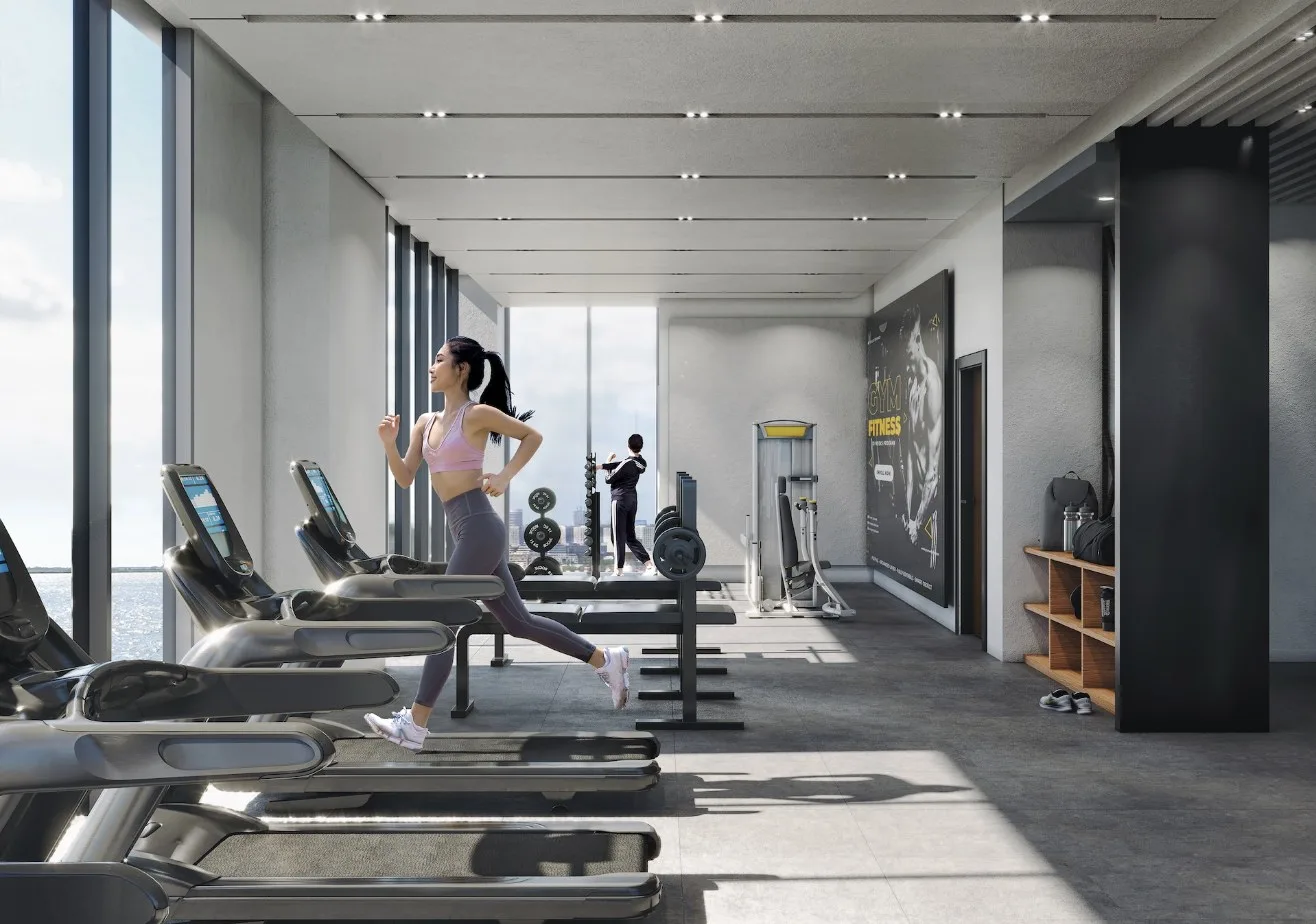 Maritime Signature sky gym, artist's impression, Jelutong, Penang