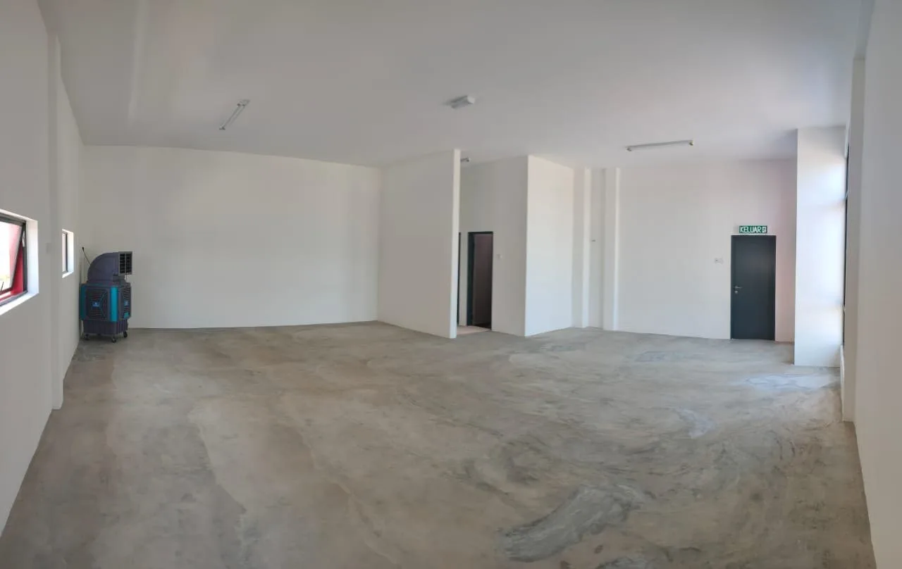 Upper-floor office space in the semi-detached show factory, Nexus Industry Hub, Gopeng, Perak