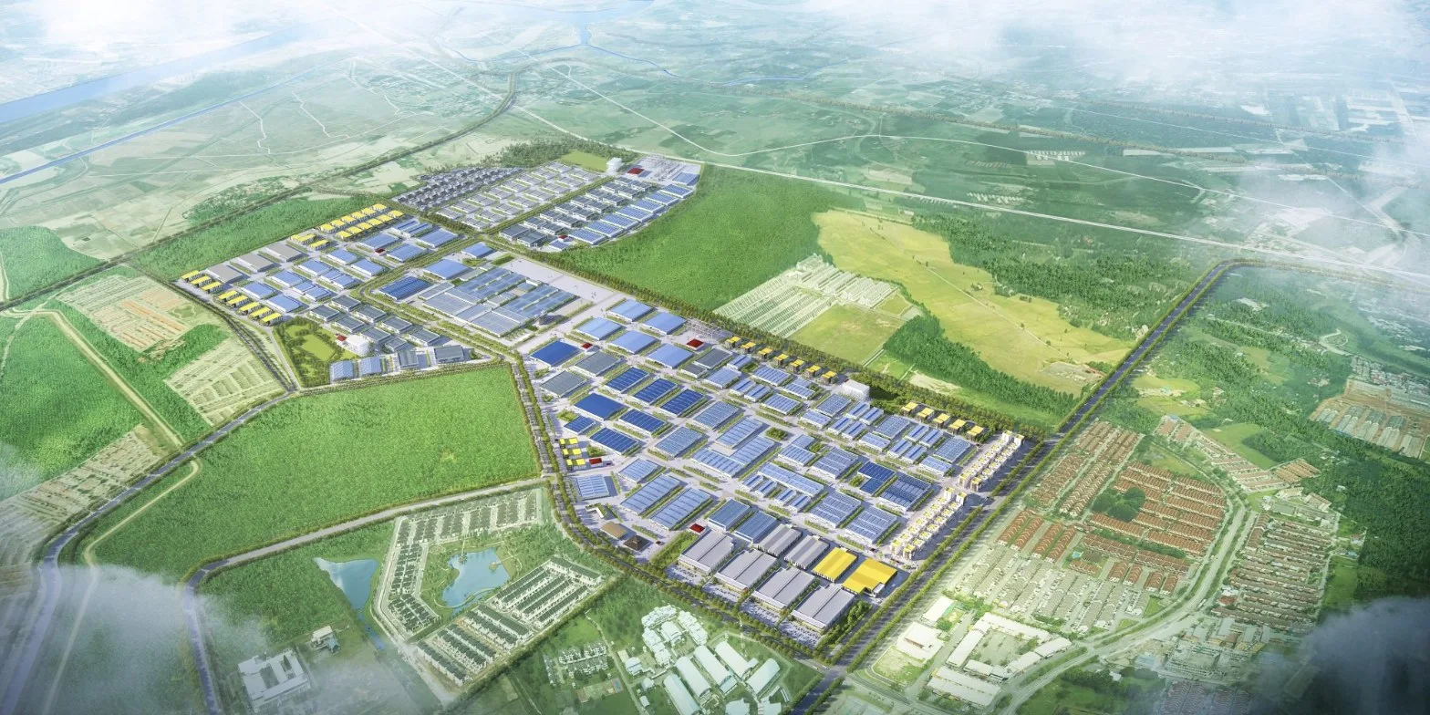 Penang Technology Park @ Bertam 园区全景鸟瞰效果图,槟城柏淡