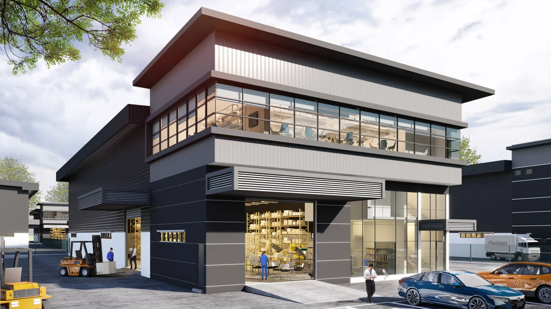 Regalway Industrial Hub 官方项目页面图片，槟城新邦安拔
