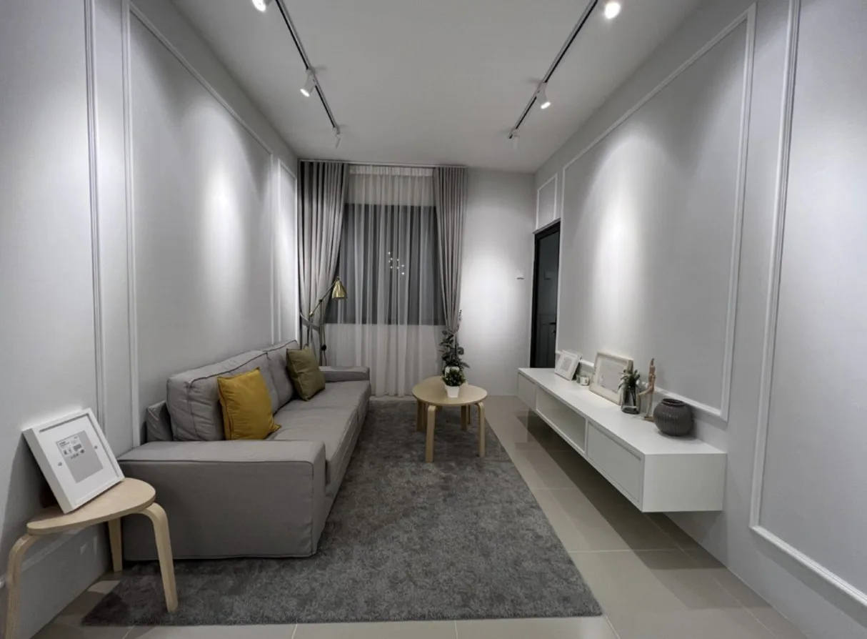 Residensi Rambai Indah 客厅内景（发展商广告所示），槟城大山脚