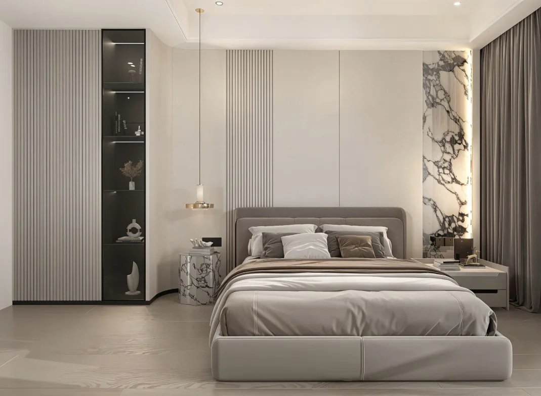 SA Terraces master bedroom, interior artist's impression, Simpang Ampat, Penang